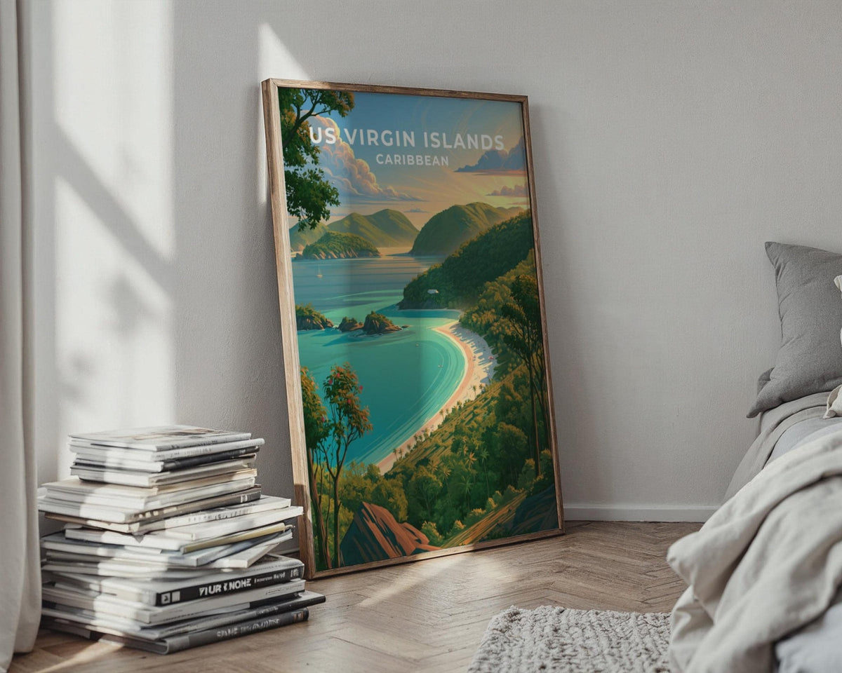 US Virgin Islands Poster - WanderWall