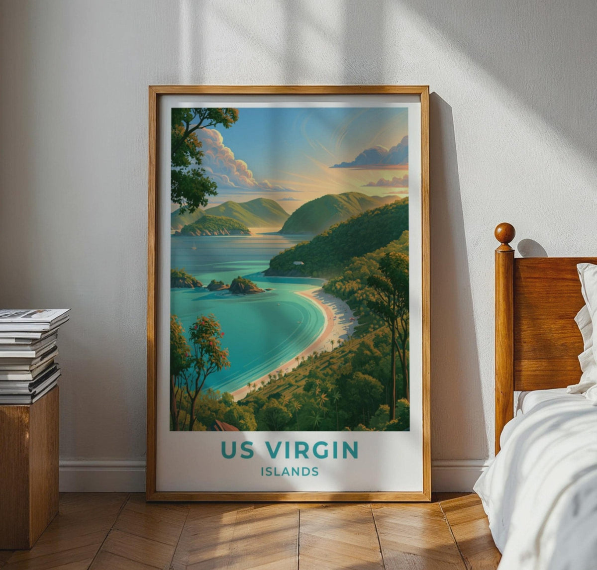 US Virgin Islands Poster - WanderWall