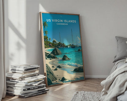US Virgin Islands Poster - WanderWall