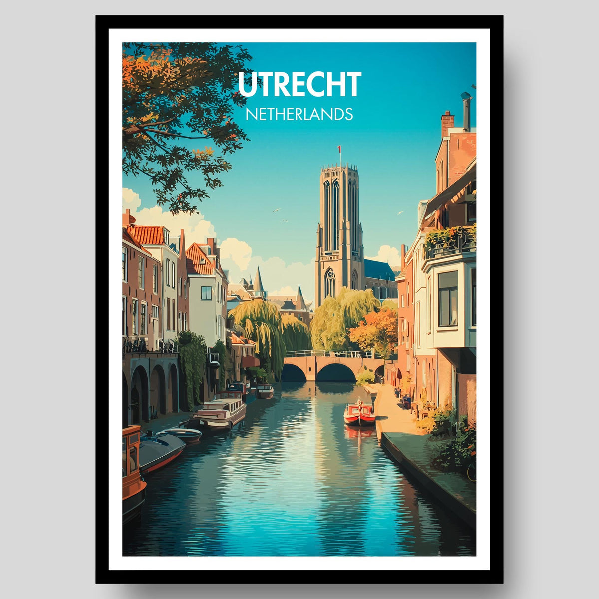 Utrecht Poster - WanderWall