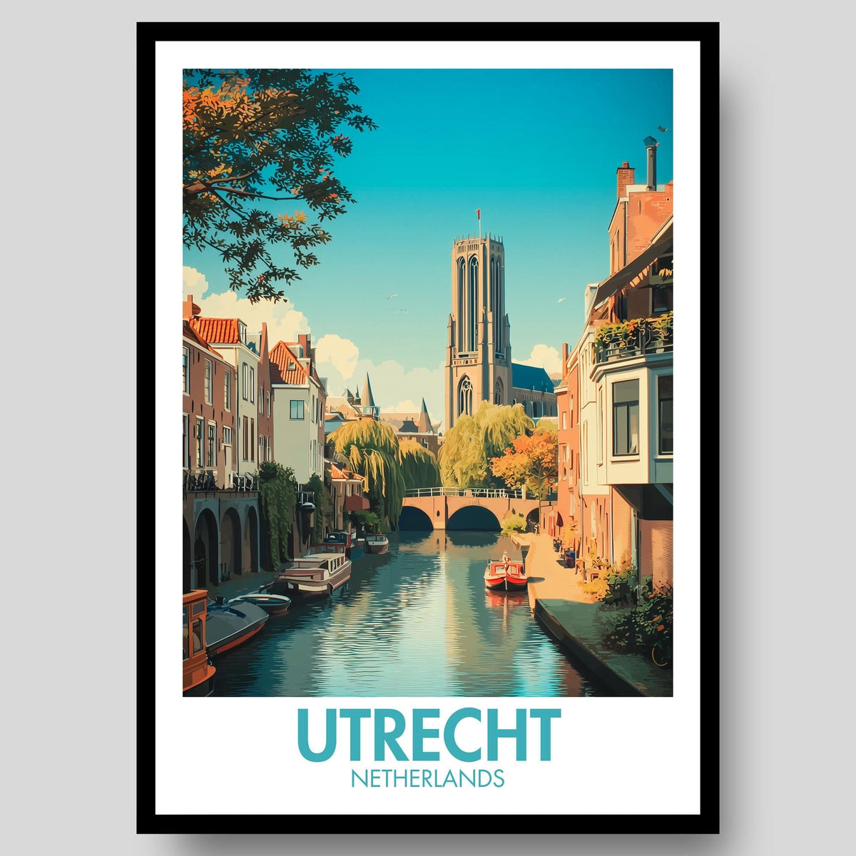 Utrecht Poster - WanderWall