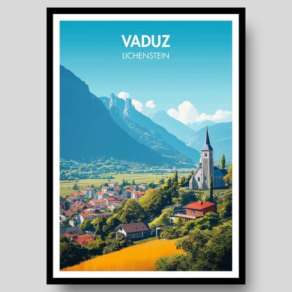 Vaduz Poster - WanderWall