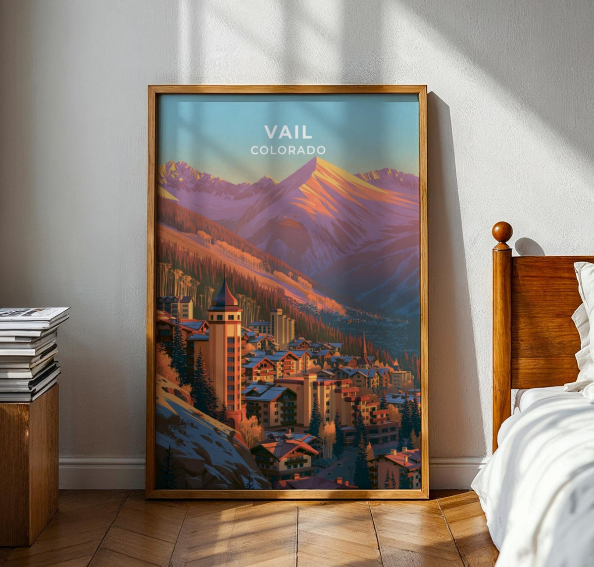 Vail Colorado Travel Poster - WanderWall