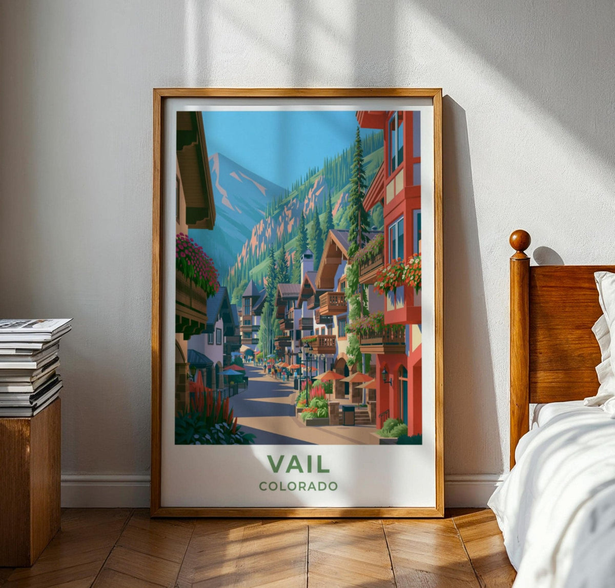 Vail Colorado Travel Poster - WanderWall