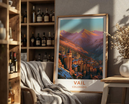 Vail Colorado Travel Poster - WanderWall