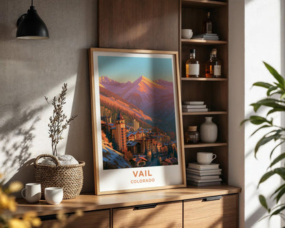 Vail Colorado Travel Poster - WanderWall
