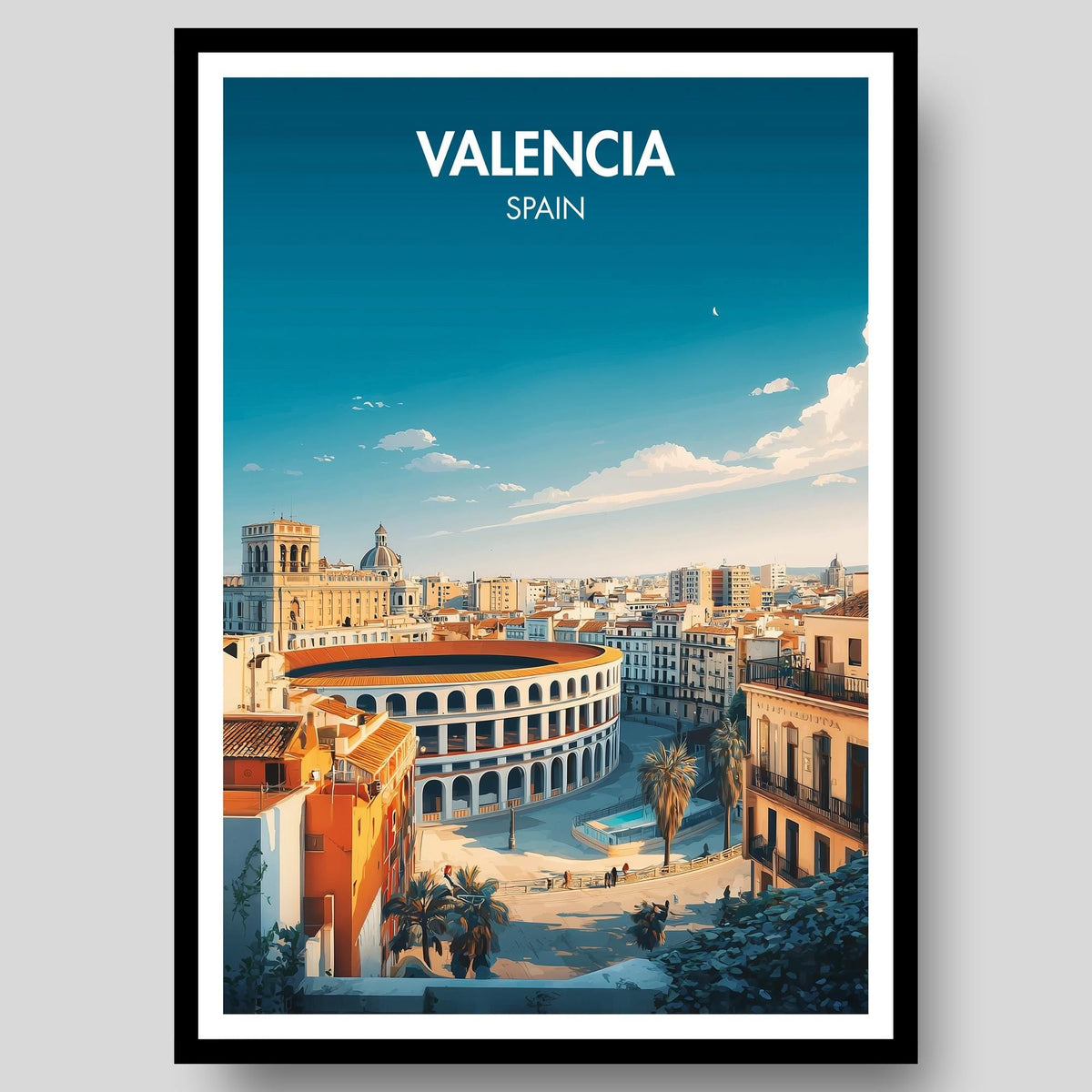 Valencia Poster - WanderWall