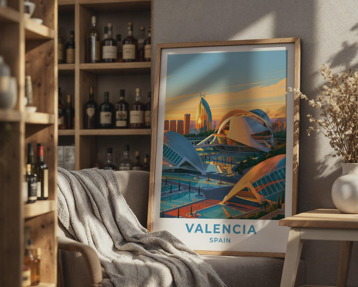 Valencia Poster - WanderWall