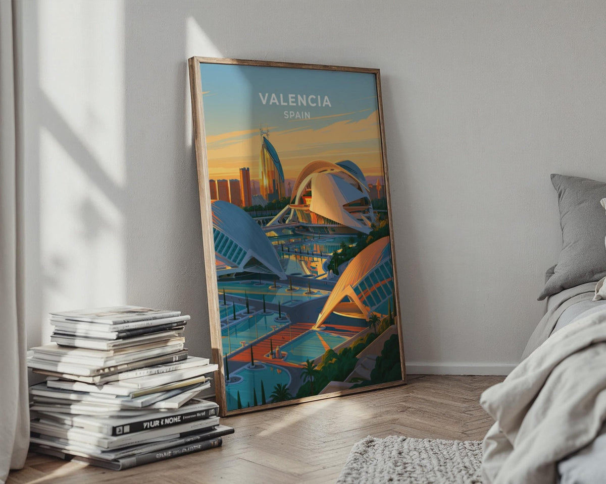 Valencia Poster - WanderWall