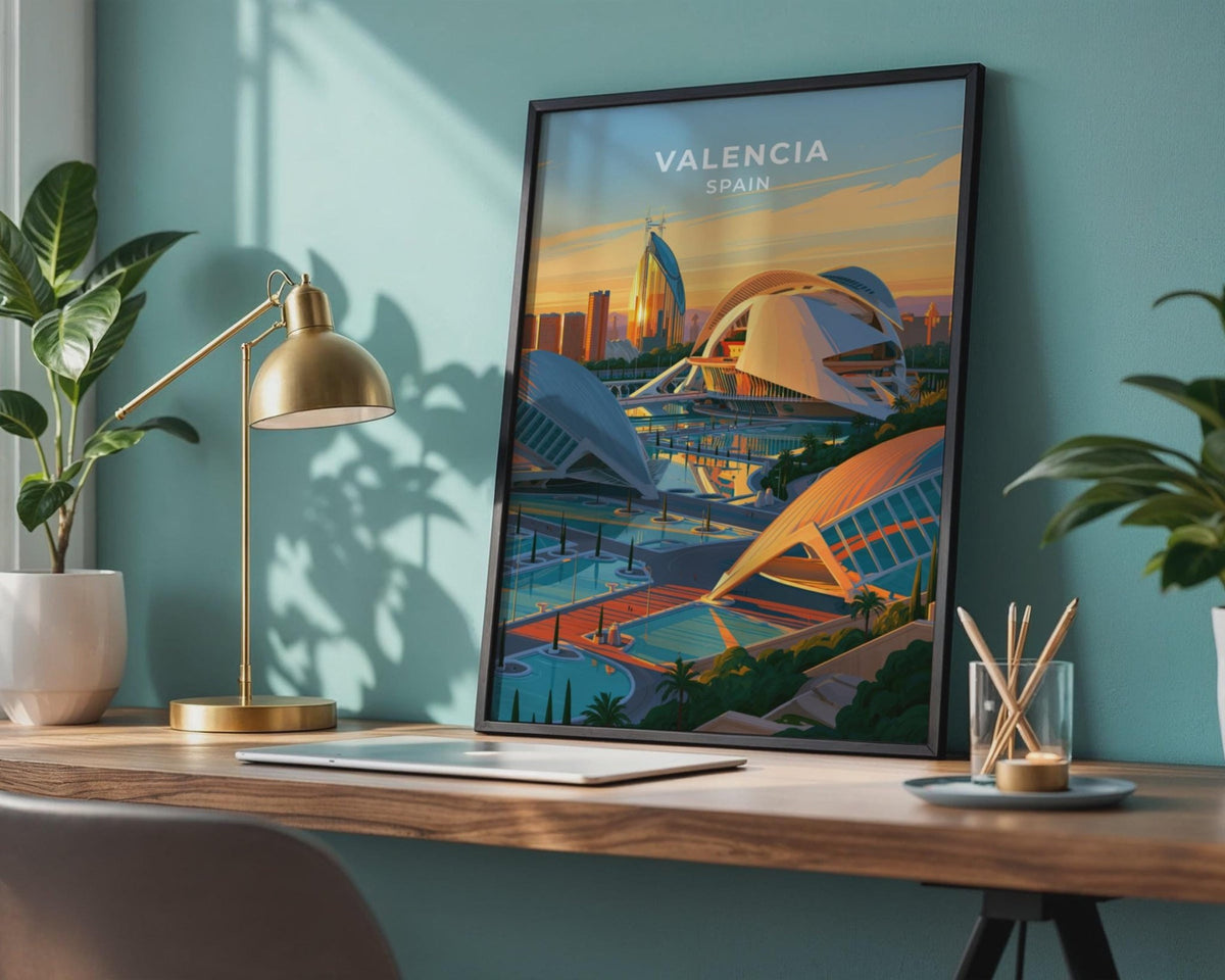 Valencia Poster - WanderWall