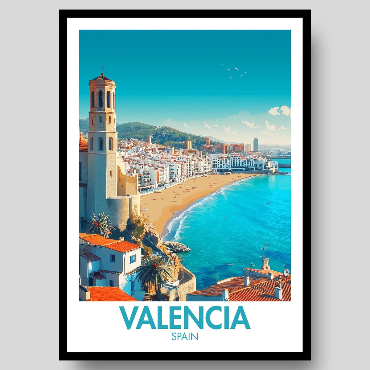Valencia Poster - WanderWall