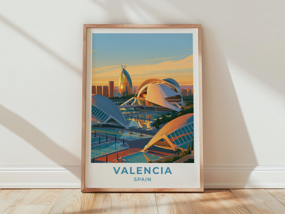 Valencia Poster - WanderWall