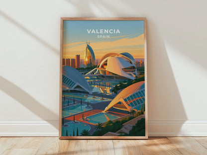 Valencia Poster - WanderWall