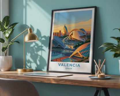 Valencia Poster - WanderWall