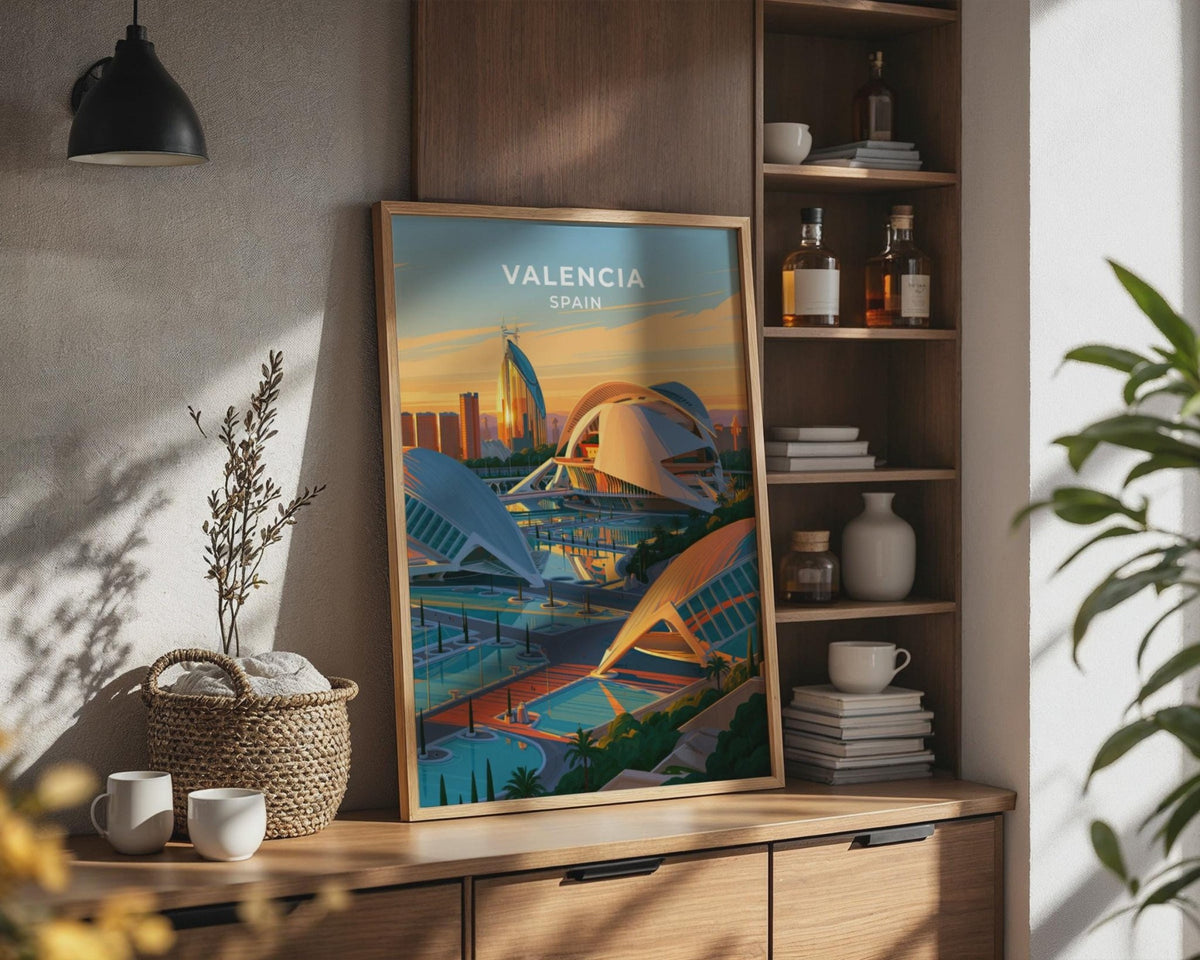 Valencia Poster - WanderWall