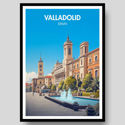 Valladolid Poster - WanderWall