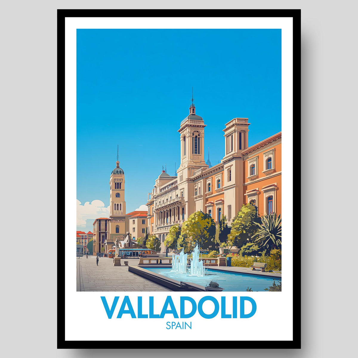 Valladolid Poster - WanderWall