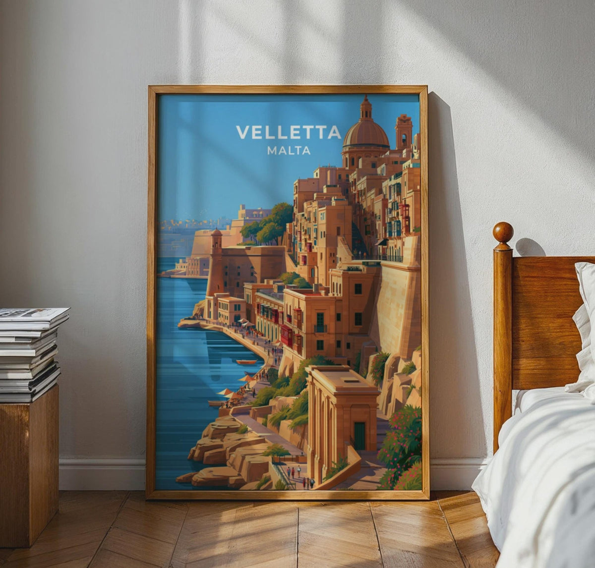 Valletta Poster - WanderWall