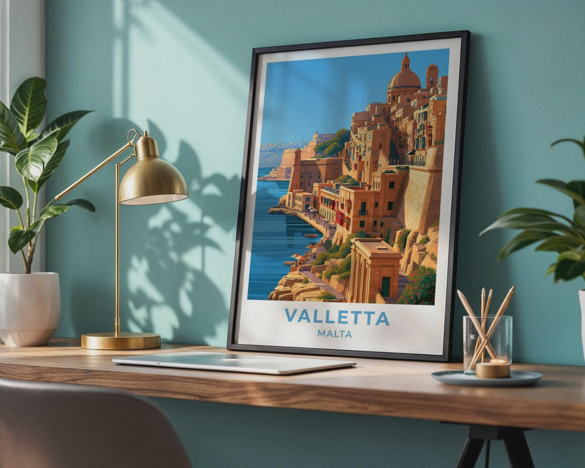Valletta Poster - WanderWall