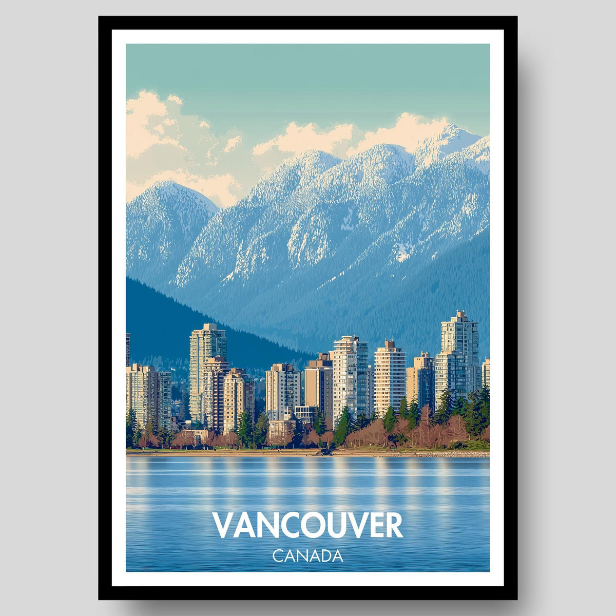 Vancouver Poster - WanderWall