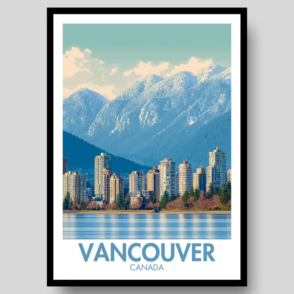 Vancouver Poster - WanderWall
