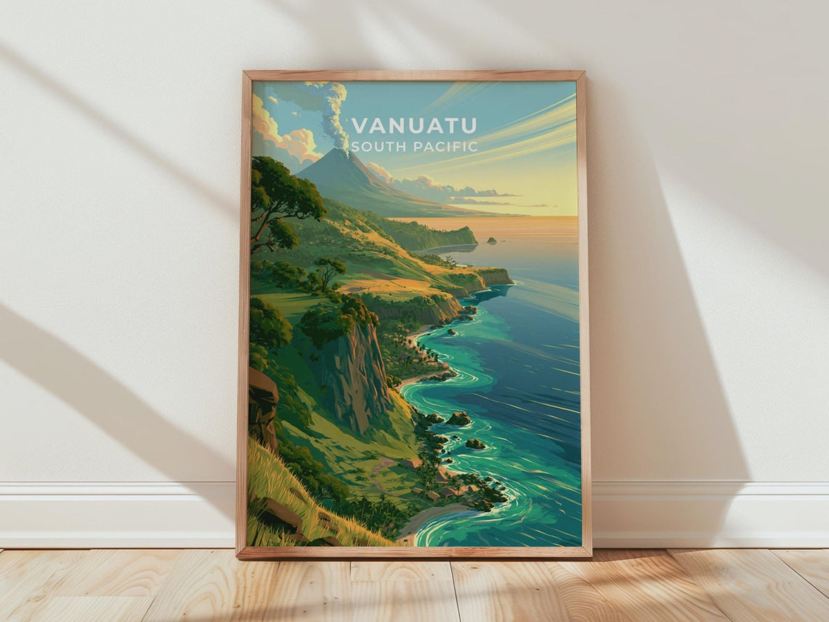 Vanuatu Poster - WanderWall