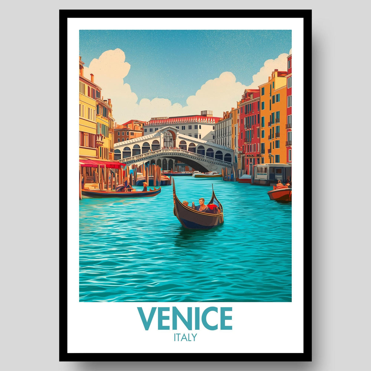 Venice Poster - WanderWall
