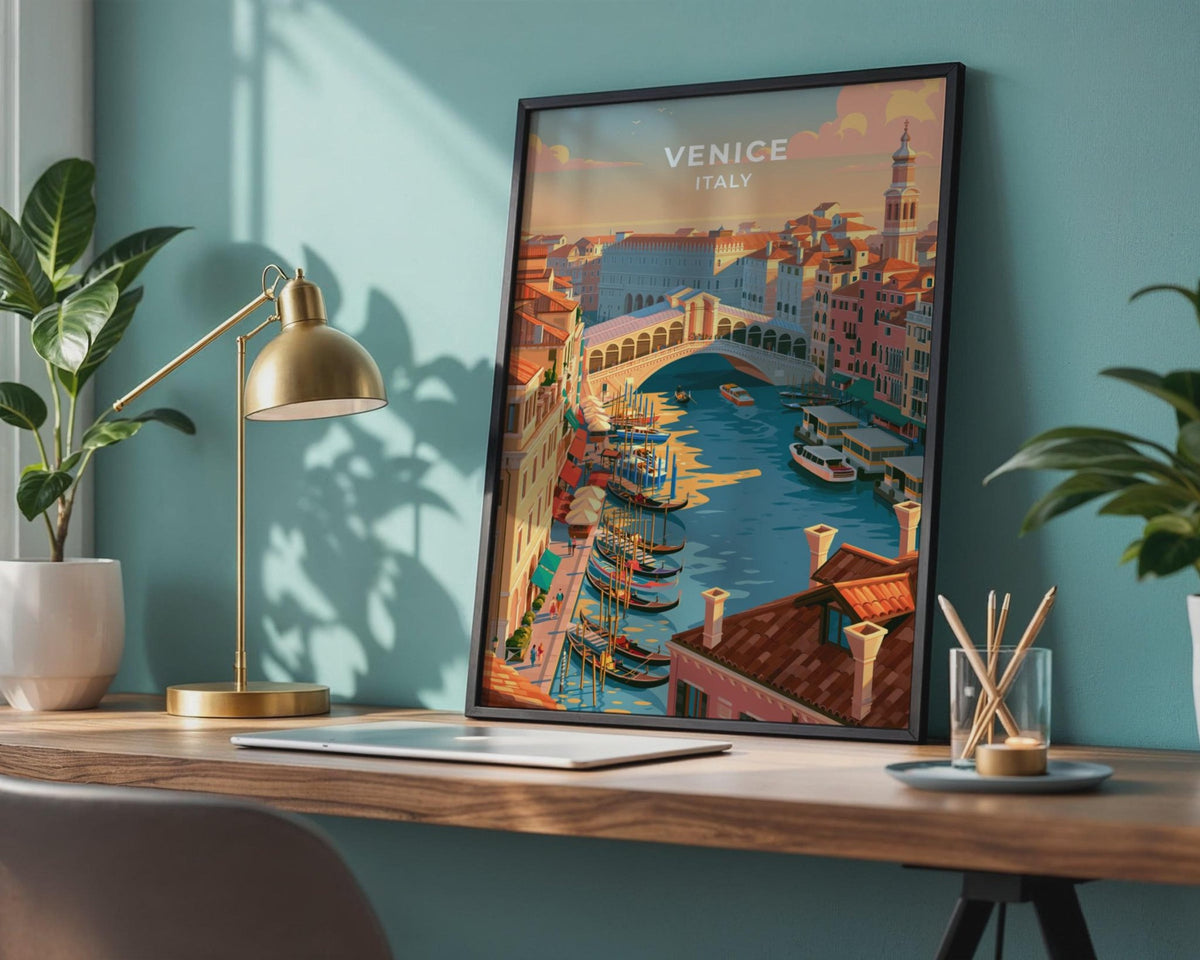 Venice Poster - WanderWall