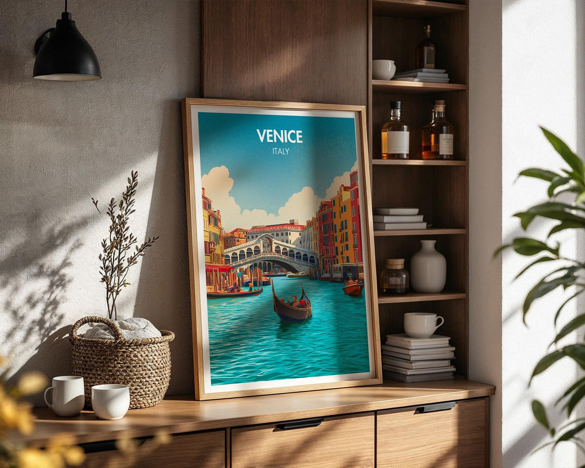 Venice Poster - WanderWall