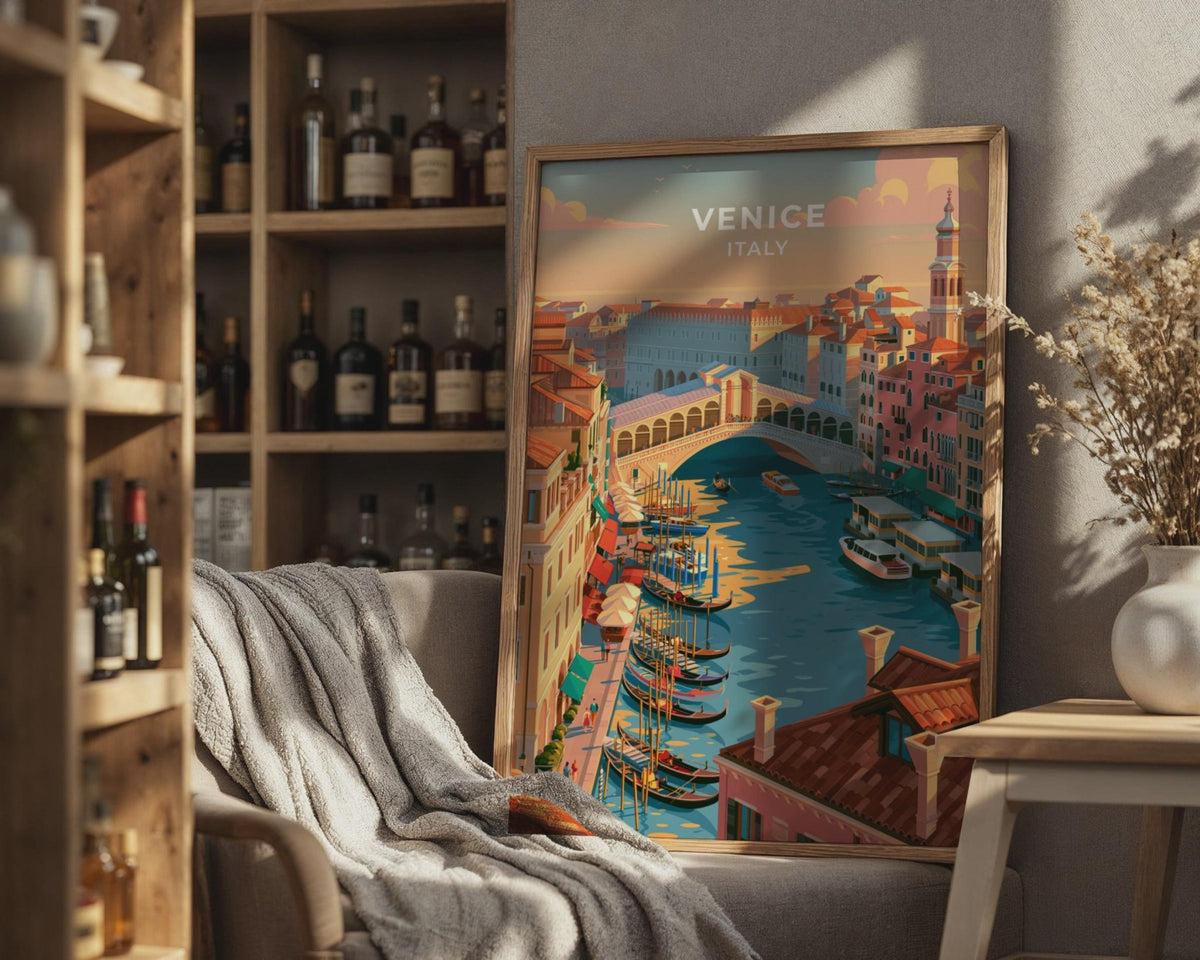 Venice Poster - WanderWall