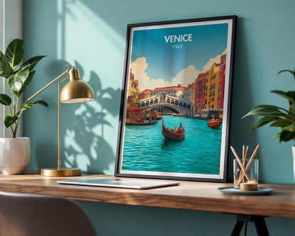 Venice Poster - WanderWall