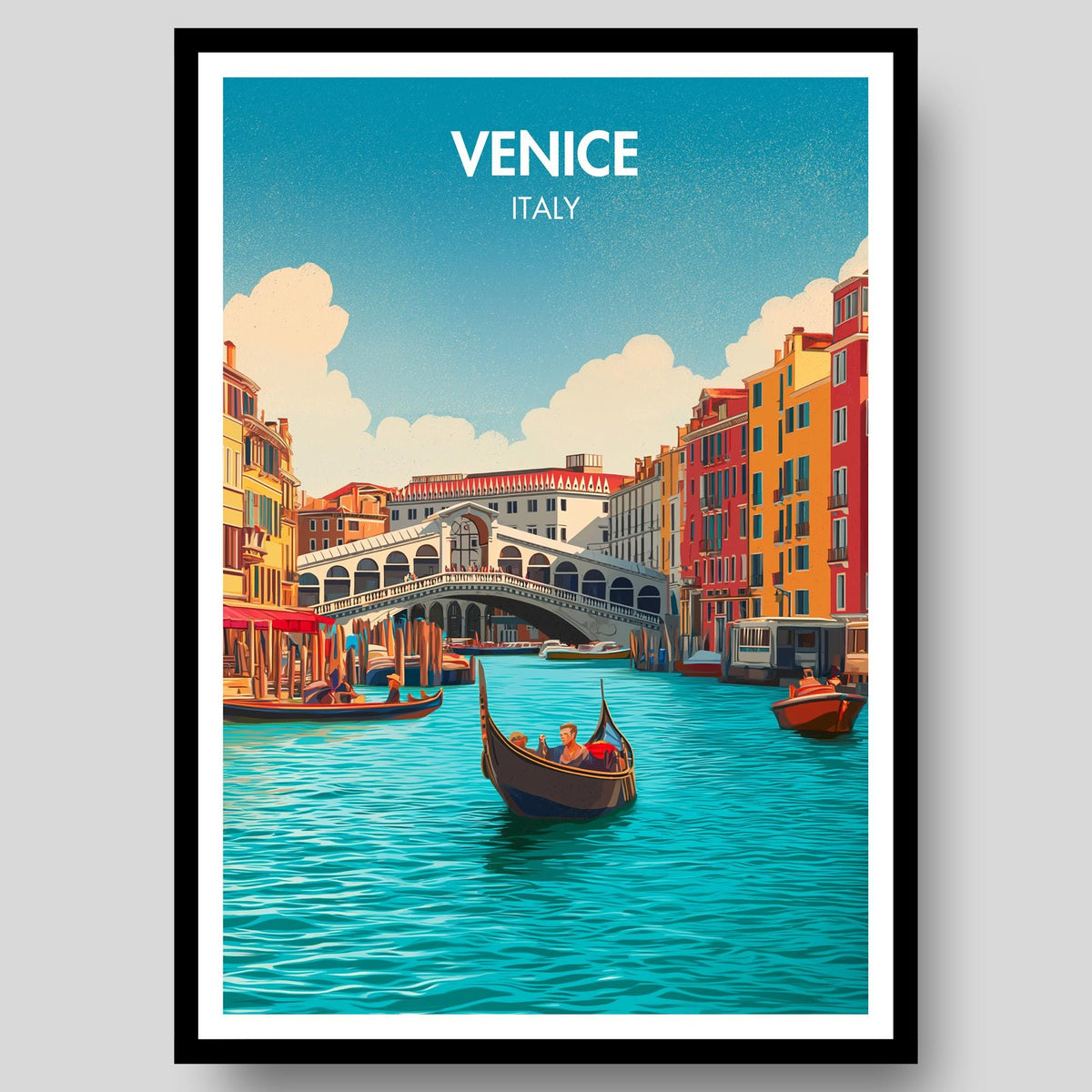 Venice Poster - WanderWall