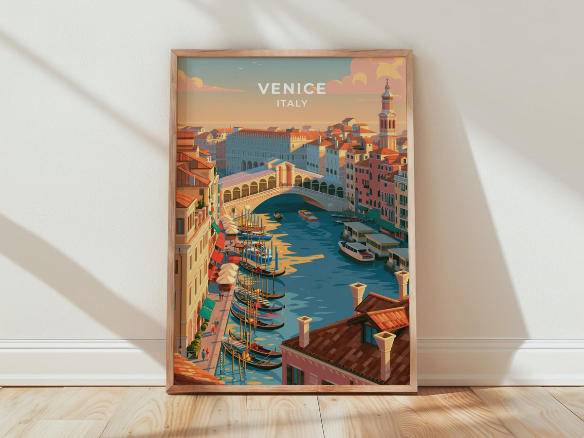 Venice Poster - WanderWall