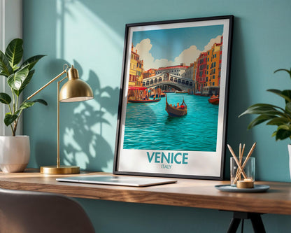 Venice Poster - WanderWall