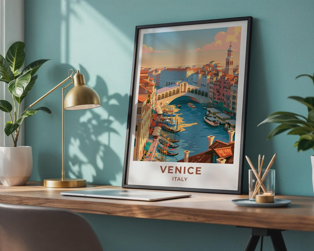 Venice Poster - WanderWall