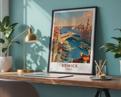 Venice Poster - WanderWall