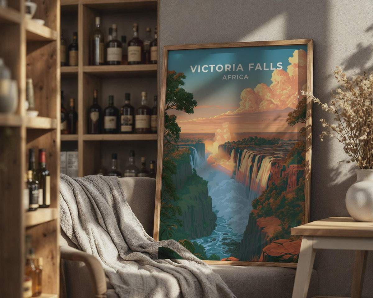 Victoria Falls Poster - WanderWall