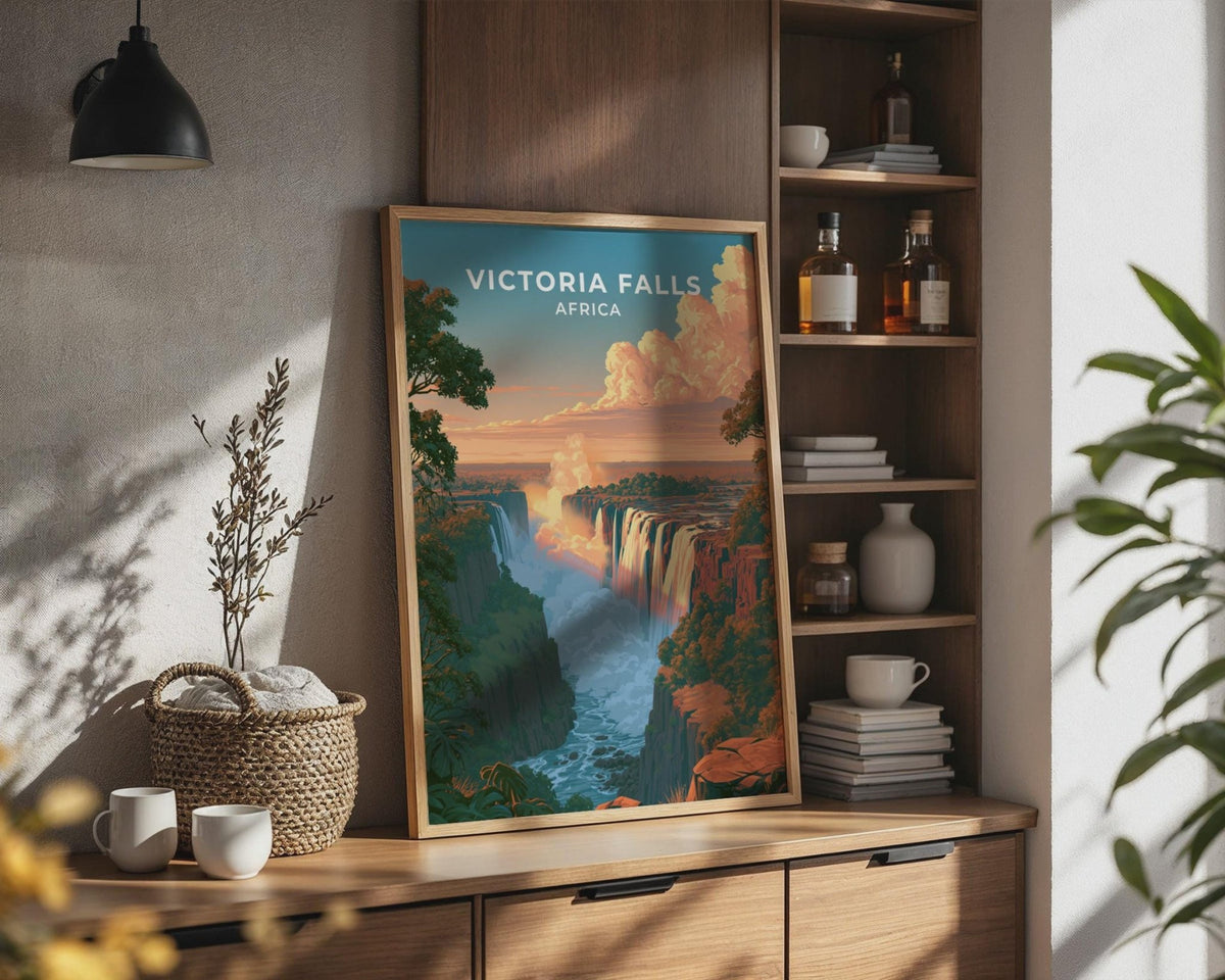 Victoria Falls Poster - WanderWall