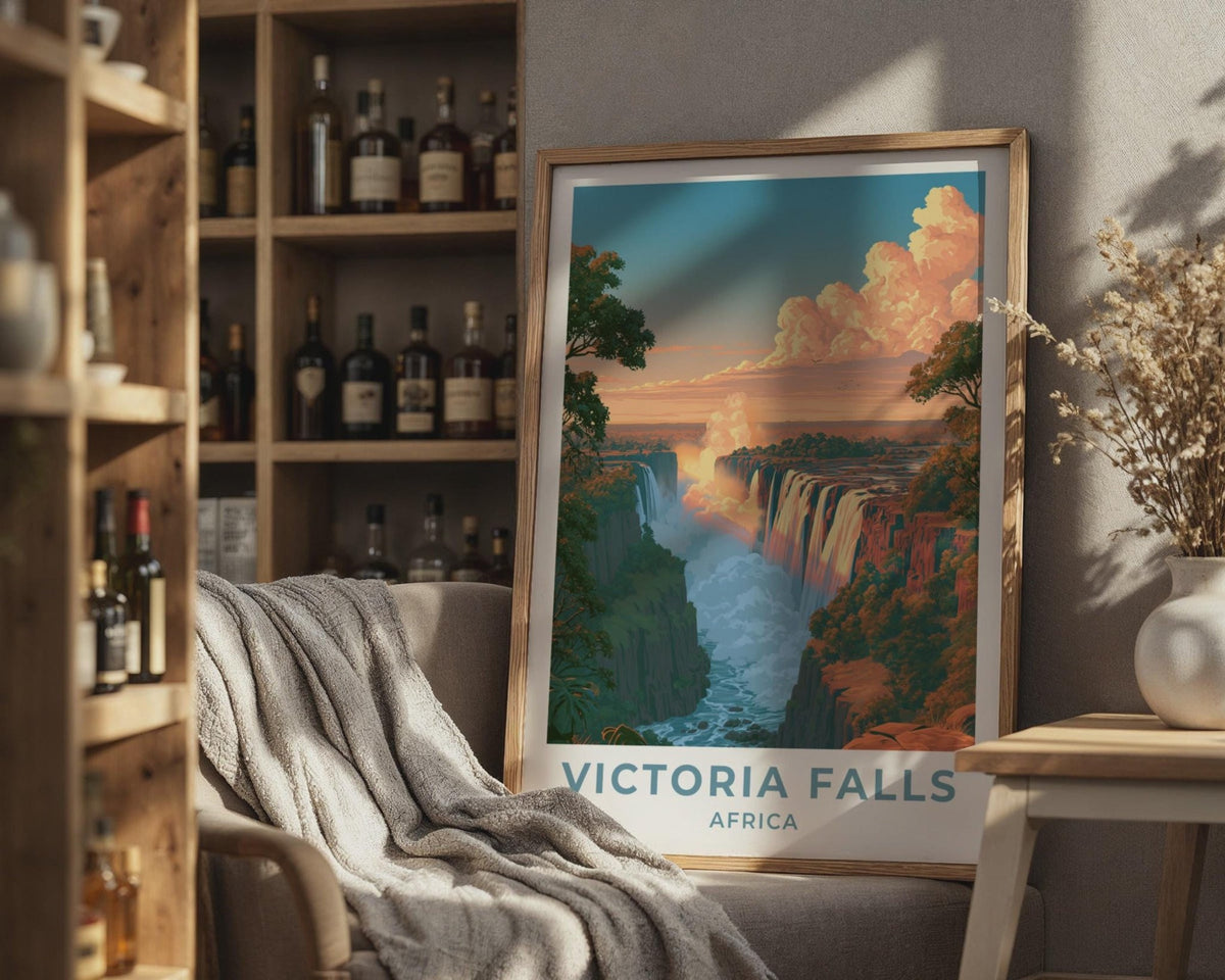 Victoria Falls Poster - WanderWall
