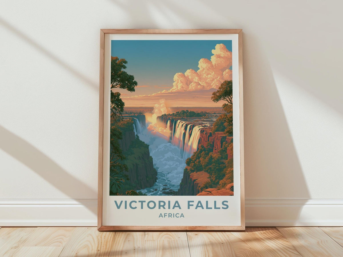 Victoria Falls Poster - WanderWall