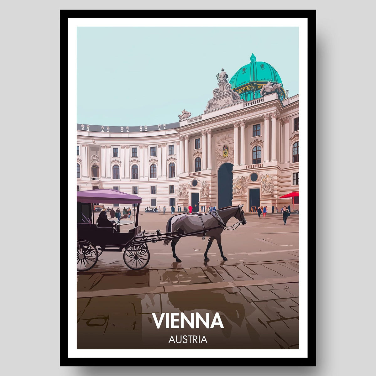 Vienna Poster - WanderWall