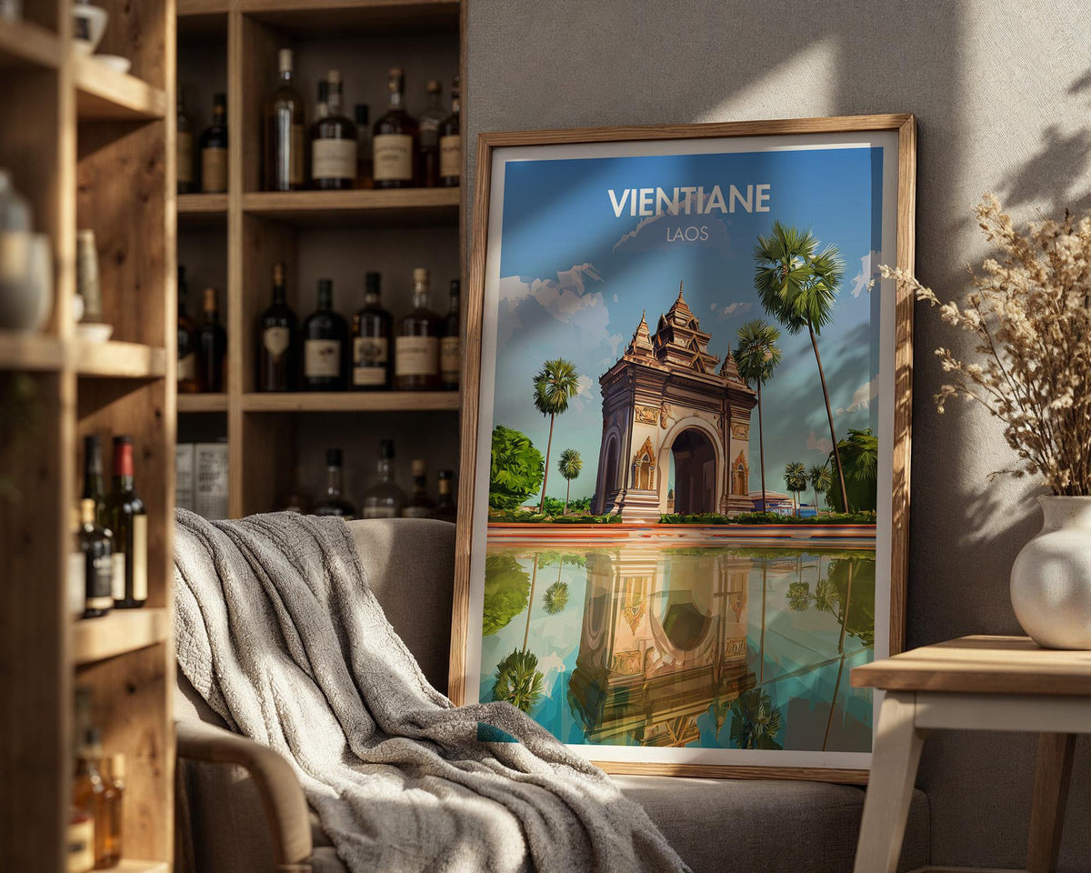 Vientiane Poster - WanderWall