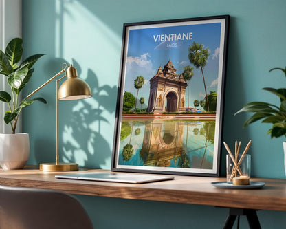 Vientiane Poster - WanderWall