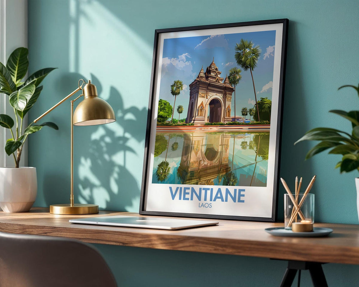 Vientiane Poster - WanderWall