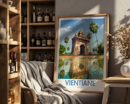 Vientiane Poster - WanderWall