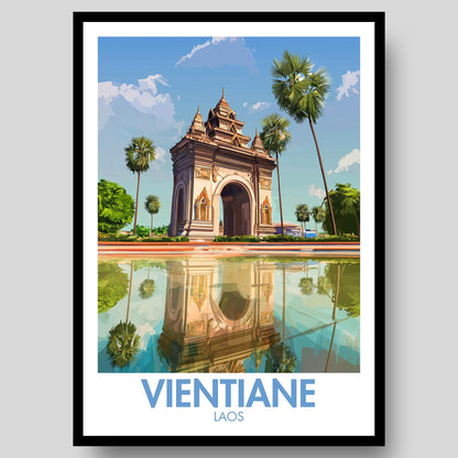 Vientiane Poster - WanderWall
