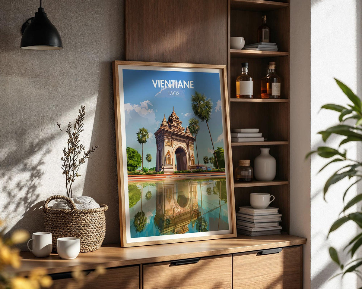 Vientiane Poster - WanderWall