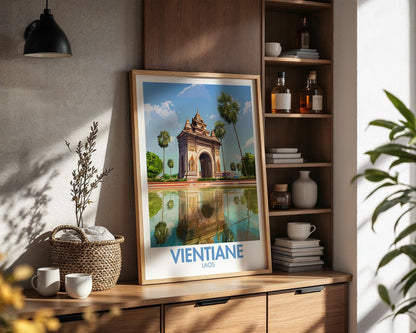 Vientiane Poster - WanderWall