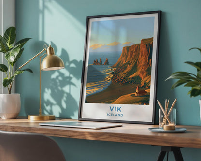 Vik Poster - WanderWall