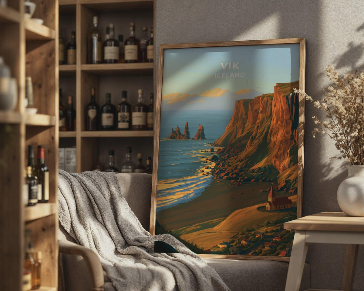 Vik Poster - WanderWall